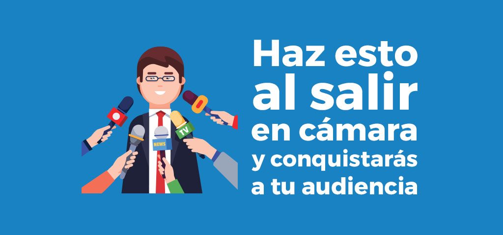 Salir en camara