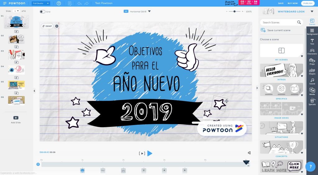 powtoon hacer videos animados gratis