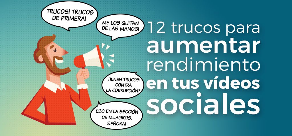 aumentar rendimiento en videos sociales
