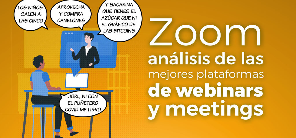 zoom analisis plataformas webinars meetings